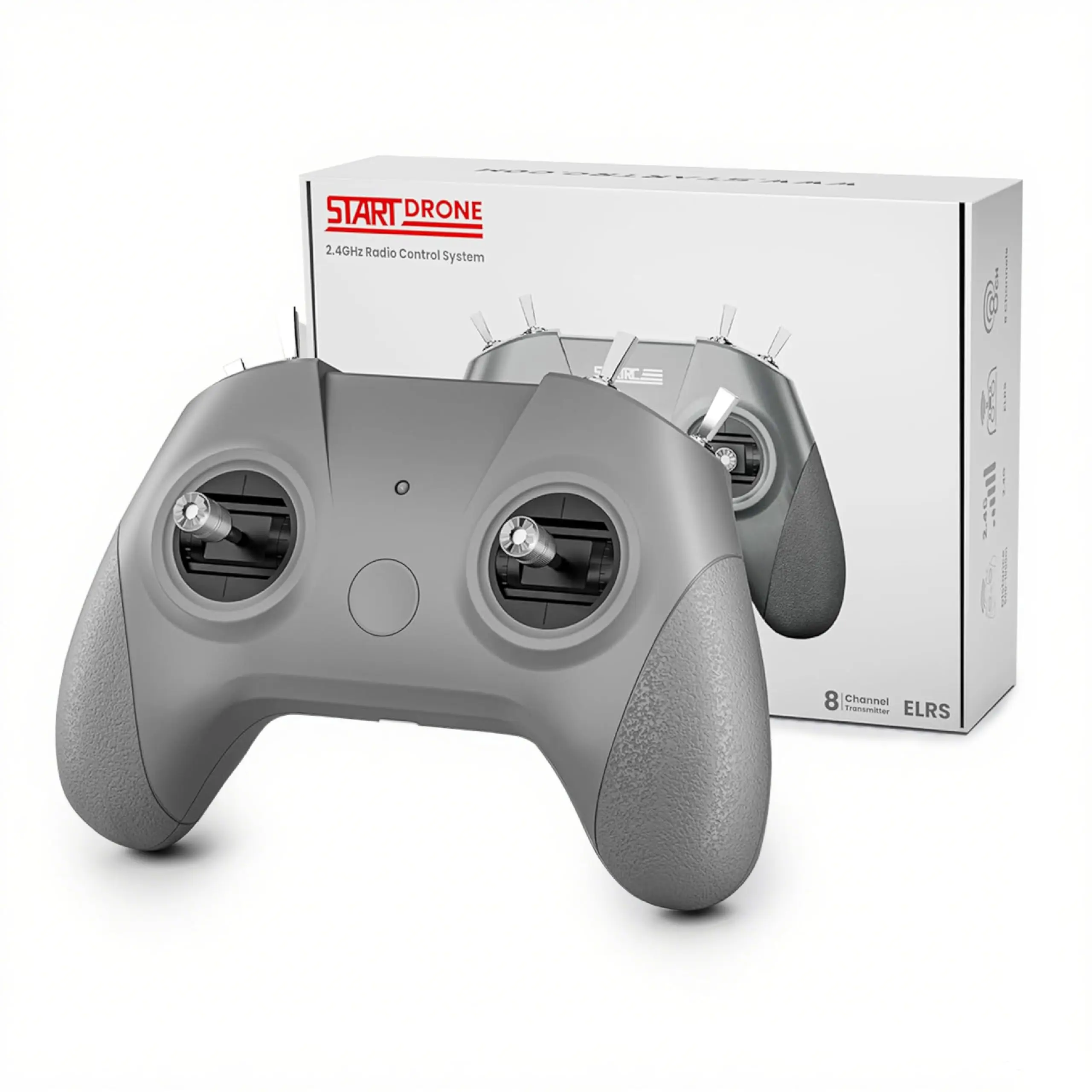 STARTRC C8 8CH ELRS Radio Transmitter ExpressLRS 2.4G 100mW Remote Controller For FPV Simulators for RC Racing Drone Quadcopter