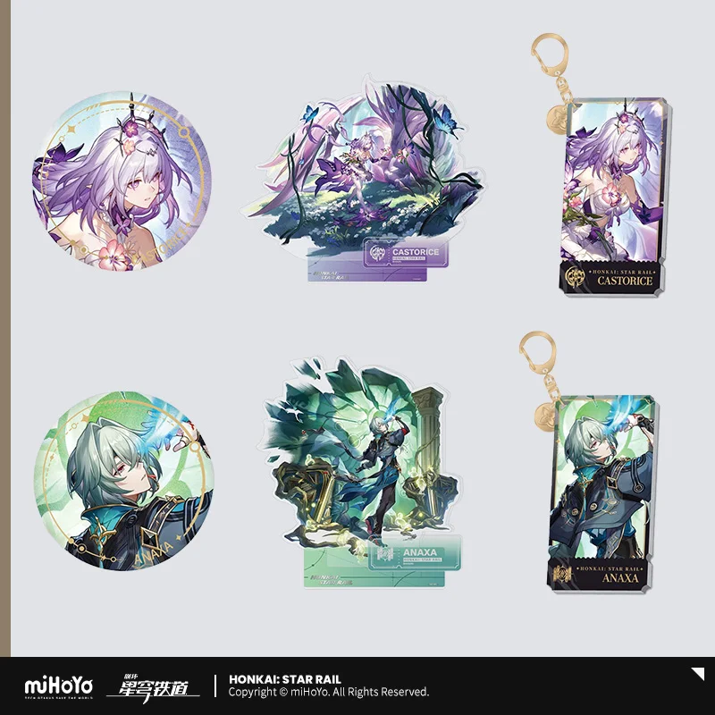 Presale Sunsyea Honkai Star Rail Official Merch miHoYo Original Authentic Castorice Anaxa Acrylic Pendant Keychain Standee Badge
Presale Sunsyea Honkai Star Rail Official Merch miHoYo Original Authentic Castorice Anaxa Acrylic Pendant Keychain Standee Badge