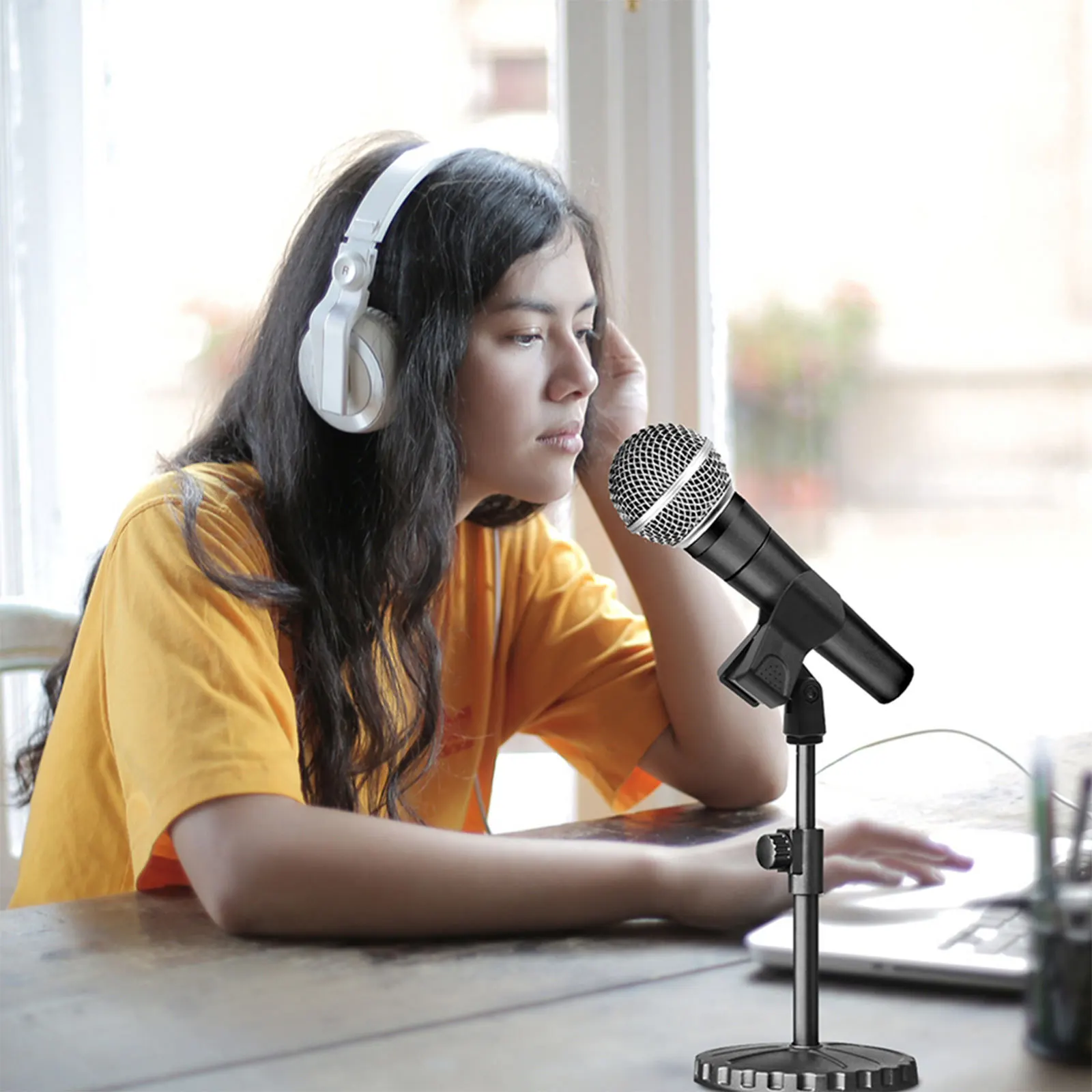 3pcs Universal Microphone Clips Plastic Mic Holder Adjustable For Handheld Wireless Mics Durable Lightweight Microphone
3pcs Universal Microphone Clips Plastic Mic Holder Adjustable For Handheld Wireless Mics Durable Lightweight Microphone