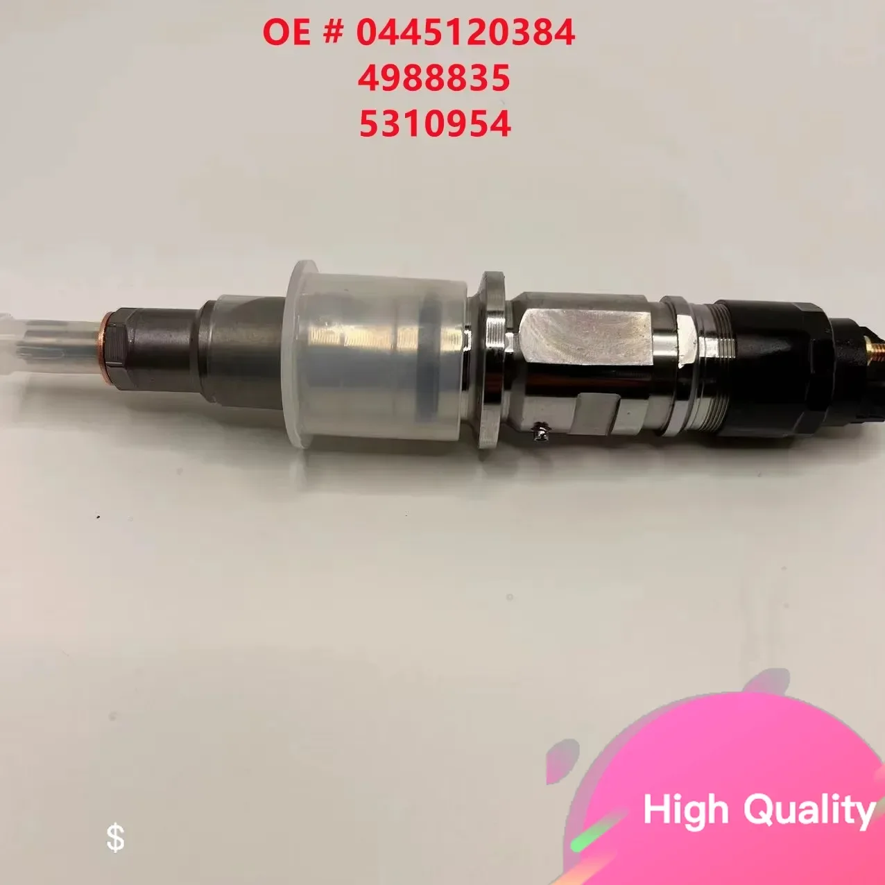 High Quality New 0445120384 0445 120 384 4988835 5310954 Fuel Injector For Bosch Cummins
High Quality New 0445120384 0445 120 384 4988835 5310954 Fuel Injector For Bosch Cummins