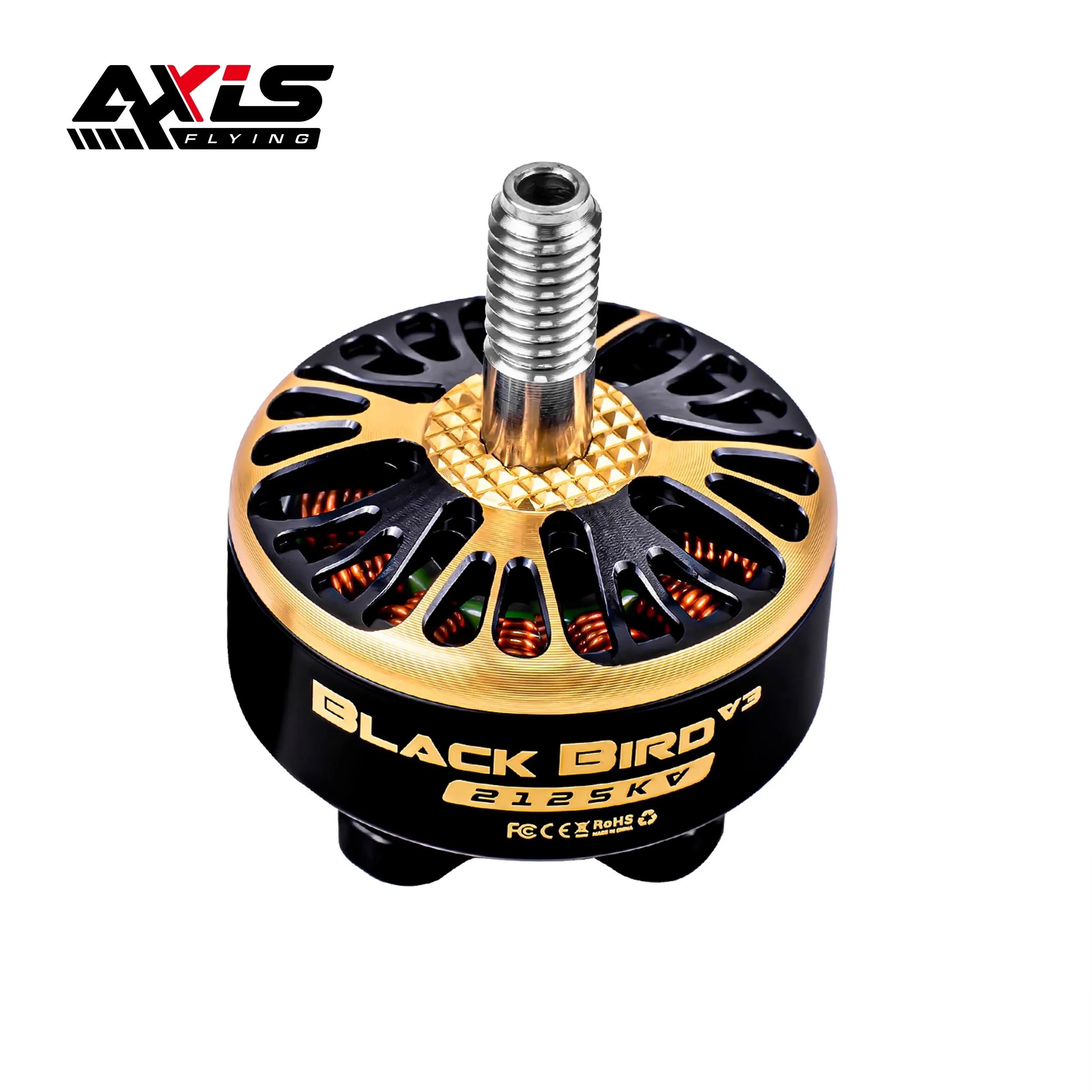 AxisFlying Blackbird V3 2207 2125KV 1975KV 4-6S бесщеточный двигатель для беспилотных летательных аппаратов FPV
AxisFlying Blackbird V3 2207 2125KV 1975KV 4-6S бесщеточный двигатель для беспилотных летательных аппаратов FPV
