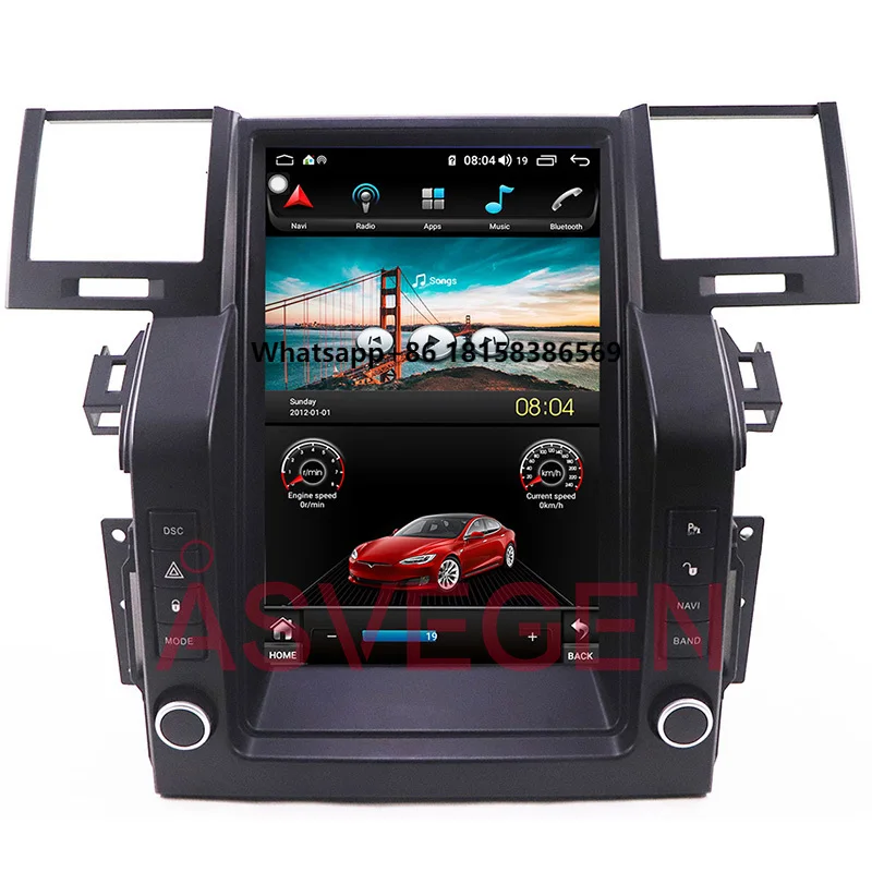 12.1inch Android 10.0 Car Radio DVD Player Multimedia Video DVD Player for Range Rover Sport 2005-2009 with Carplay
12.1inch Android 10.0 Car Radio DVD Player Multimedia Video DVD Player for Range Rover Sport 2005-2009 with Carplay