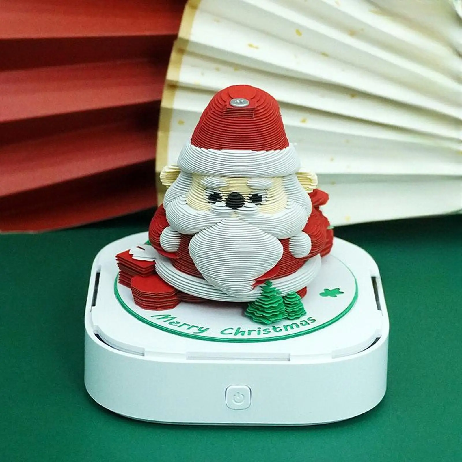 Рождественский Санта-Клаус со световым художественным календарем, 3D блокноты, бумажный настольный календарь для читальной комнаты, вечеринки, друзей, фестиваля, студии
Рождественский Санта-Клаус со световым художественным календарем, 3D блокноты, бумажный настольный календарь для читальной комнаты, вечеринки, друзей, фестиваля, студии