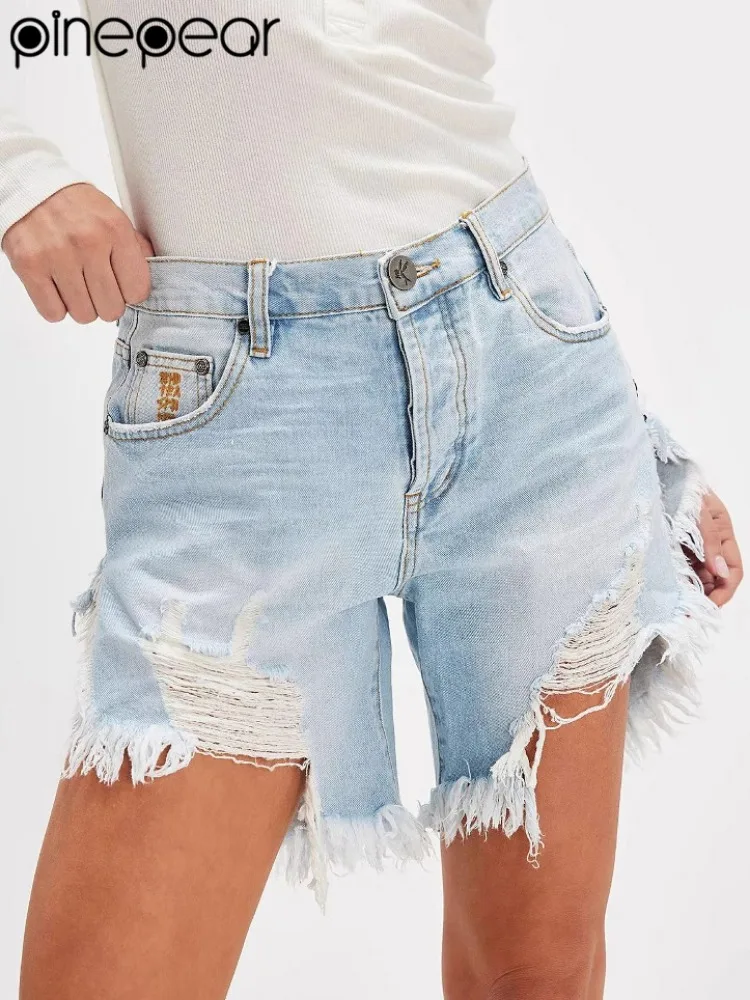 PinePear Jean Shorts Womens High Waisted Ripped Denim Shorts Women Distressed Jean Shorts for Summer 2025
PinePear Jean Shorts Womens High Waisted Ripped Denim Shorts Women Distressed Jean Shorts for Summer 2025