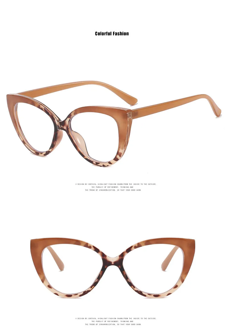 Stylowe okulary kocie oczy w kolorowych oprawkach – korekcyjne dla krótkowzroczności i do czytania 38 S04dc86eb8915428da0e1ba065dfb92b65