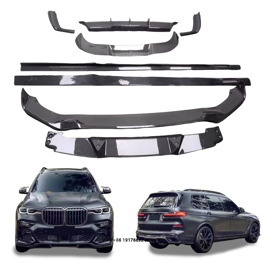 Carbon Fiber Body Kit for X7 19-22 Upgrade FD Style Body Kit Top Wing Front Lip Rear Diffuser Side Skirts Exterior Parts
Carbon Fiber Body Kit for X7 19-22 Upgrade FD Style Body Kit Top Wing Front Lip Rear Diffuser Side Skirts Exterior Parts