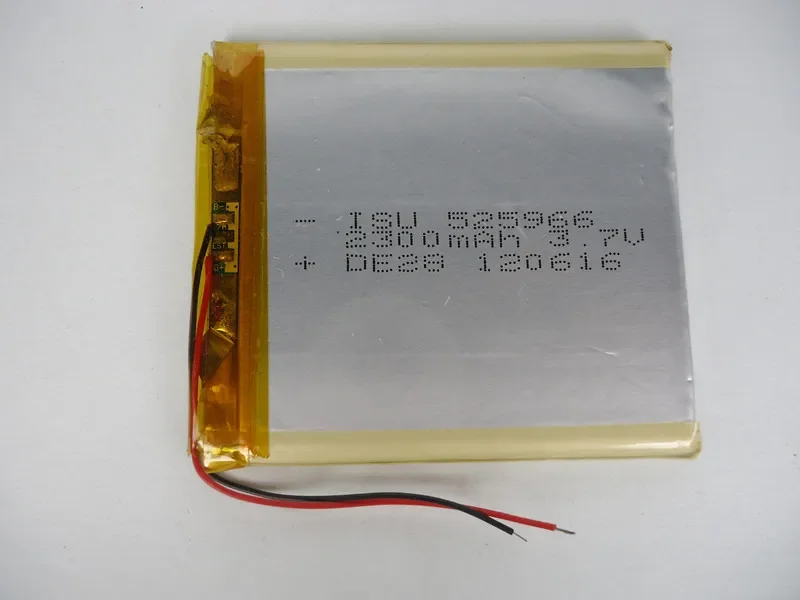 New Large Capacity Lithium Polymer Lithium Battery MID 525966P 3.7V 2300mAh Tablet Computer Rechargeable Li-ion Cell A Good
New Large Capacity Lithium Polymer Lithium Battery MID 525966P 3.7V 2300mAh Tablet Computer Rechargeable Li-ion Cell A Good