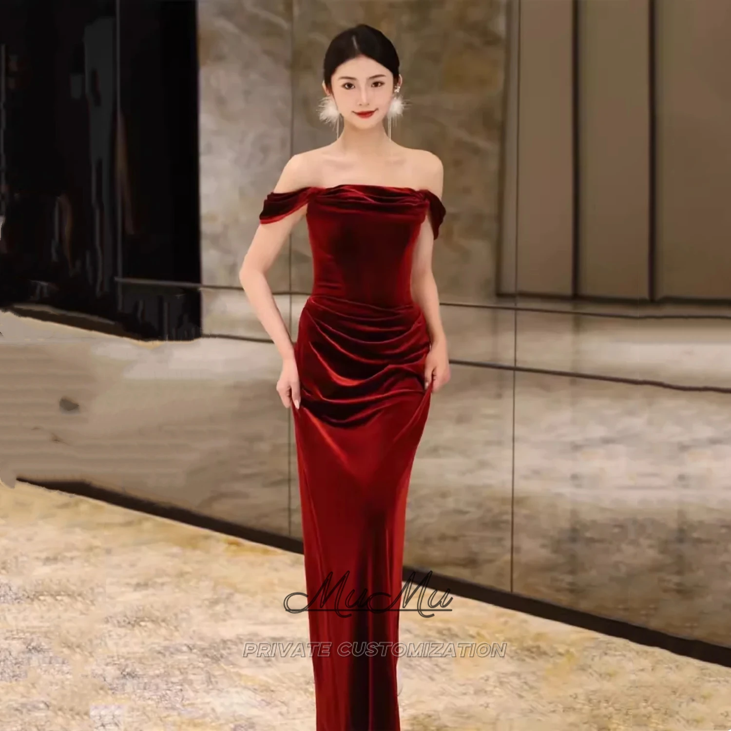 MuMu Customized Luxurious Women's Evening Dresses Wedding Guest Dresses Ball Gowns Elegant Woman Dress Happy Sharon Prom Dresses
MuMu Customized Luxurious Women's Evening Dresses Wedding Guest Dresses Ball Gowns Elegant Woman Dress Happy Sharon Prom Dresses