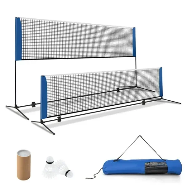 10ft Multi-Sport Net Set - Adjustable Height (33.5'-61'), Badminton/Volleyball/Pickleball/Tennis Use
10ft Multi-Sport Net Set - Adjustable Height (33.5'-61'), Badminton/Volleyball/Pickleball/Tennis Use