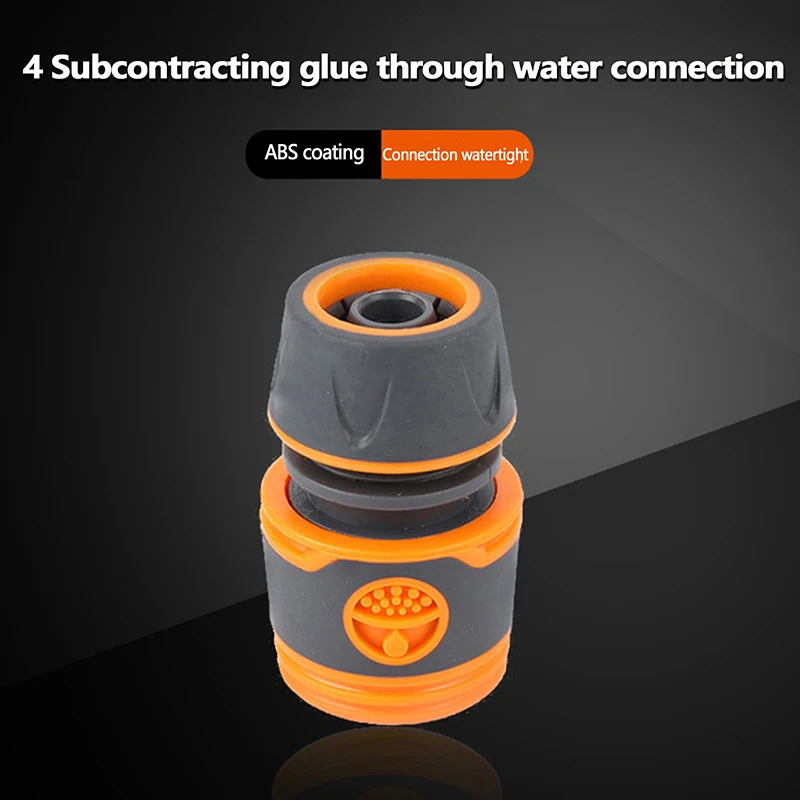 1 Pc 1/2” Garden Hose Quick Connector ABS Double Joint Adapter Extender Tap Coupler Irrigation Accessories
1 Pc 1/2” Garden Hose Quick Connector ABS Double Joint Adapter Extender Tap Coupler Irrigation Accessories