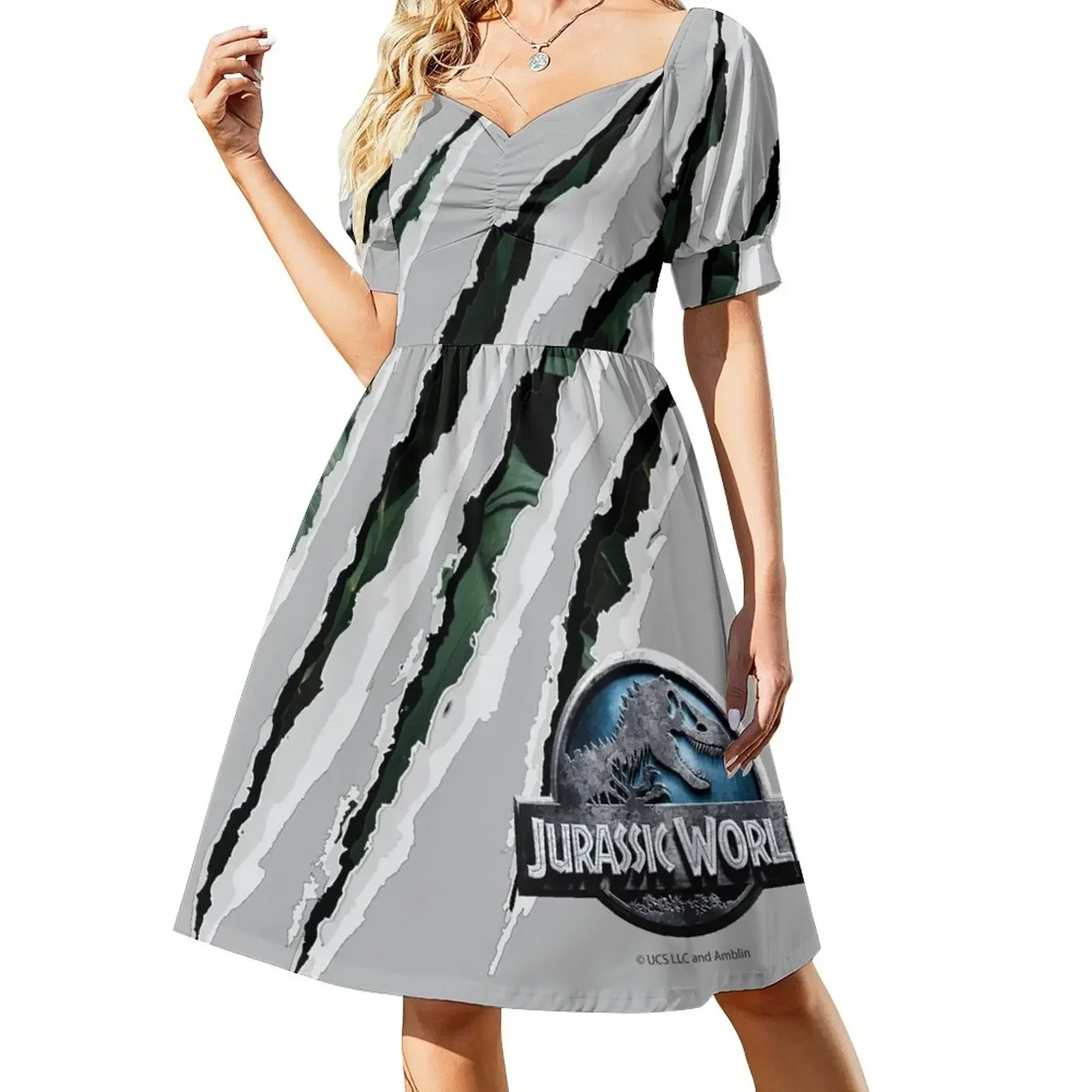 Jurassic World - Slashing Claw Short-Sleeved Dress luxury evening dresses 2025 Dress for girls Aesthetic clothing Dress
Jurassic World - Slashing Claw Short-Sleeved Dress luxury evening dresses 2025 Dress for girls Aesthetic clothing Dress