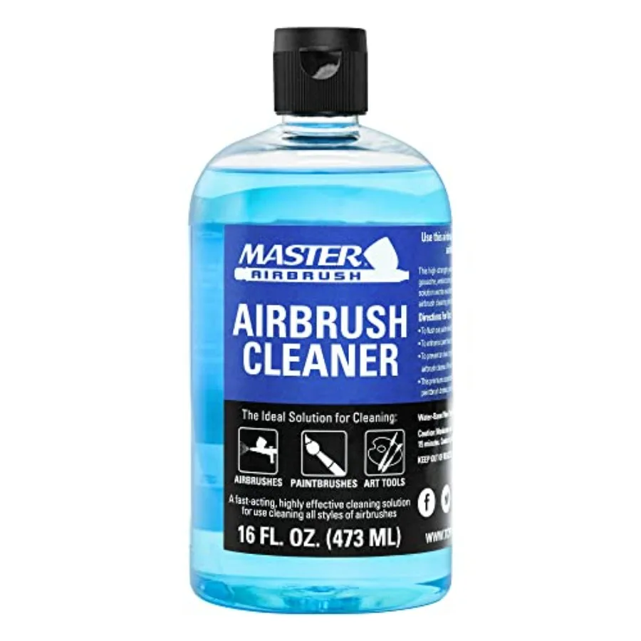Cleaner, 16-Ounce Pint Bottle - Fast Acting Cleaning Solution, Quickly Remove Water-Based Acrylic Paint, Watercolor, Makeup - C
Cleaner, 16-Ounce Pint Bottle - Fast Acting Cleaning Solution, Quickly Remove Water-Based Acrylic Paint, Watercolor, Makeup - C