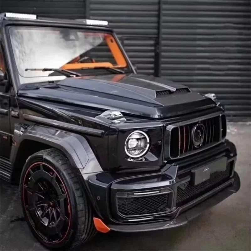 For Mercedes-Benz G63 G500 G400 G550 G900 B Style Real Carbon Fiber 2019 Front Grill Frame With Light Facelift Grille Mesh Cover
For Mercedes-Benz G63 G500 G400 G550 G900 B Style Real Carbon Fiber 2019 Front Grill Frame With Light Facelift Grille Mesh Cover