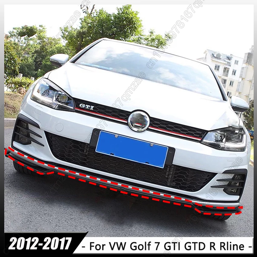 For Volkswagen VW Golf 7 MK7 GTI GTD R R-line 2012-2017 Maxton Style Car Front Bumper Lip Spoiler Splitter Bodykit Tuning Trims
For Volkswagen VW Golf 7 MK7 GTI GTD R R-line 2012-2017 Maxton Style Car Front Bumper Lip Spoiler Splitter Bodykit Tuning Trims