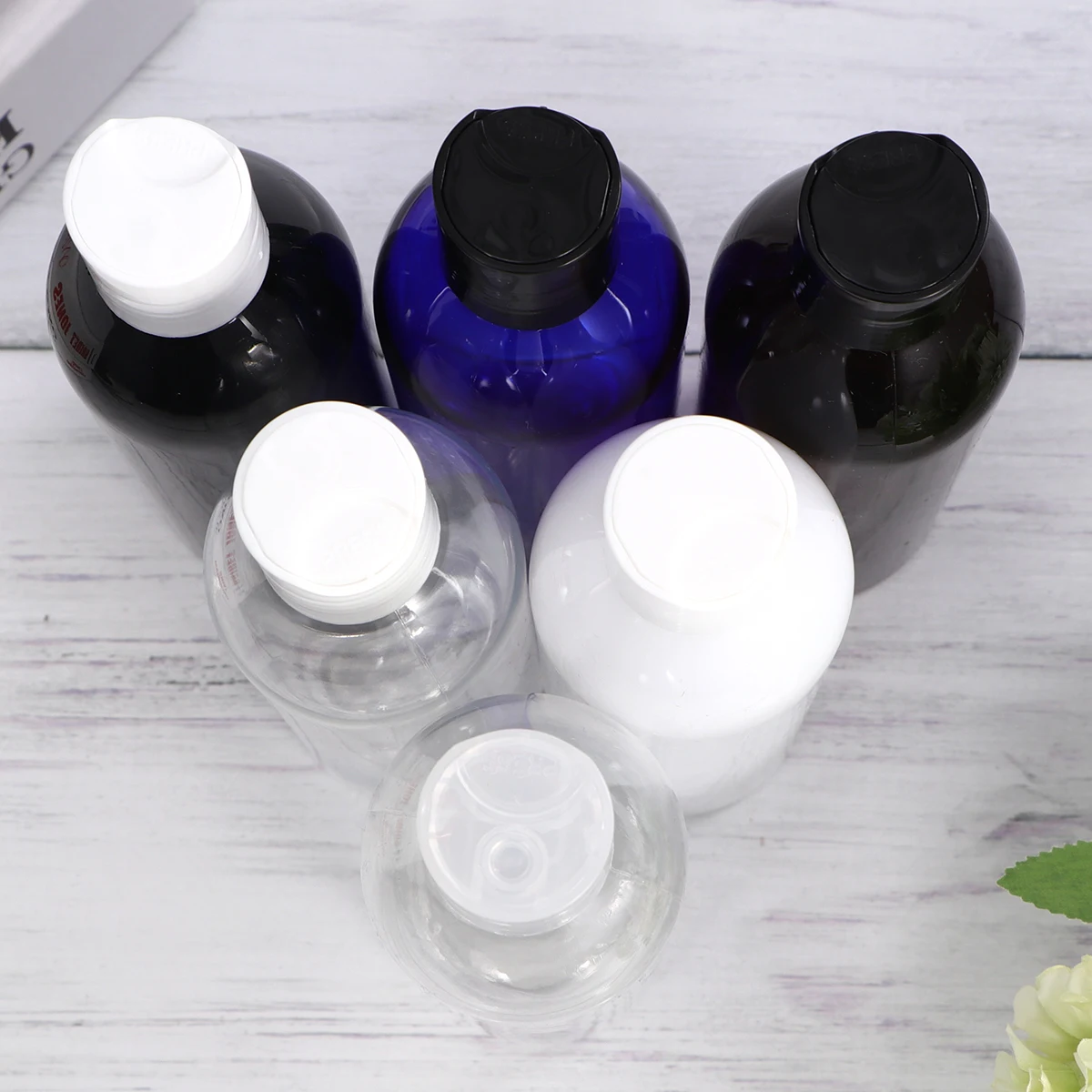 6pcs Empty Bottle Set Portable Travel Lotion Shampoo Containers Plastic Toiletries Tubes Refillable Reusable No Leakage
6pcs Empty Bottle Set Portable Travel Lotion Shampoo Containers Plastic Toiletries Tubes Refillable Reusable No Leakage