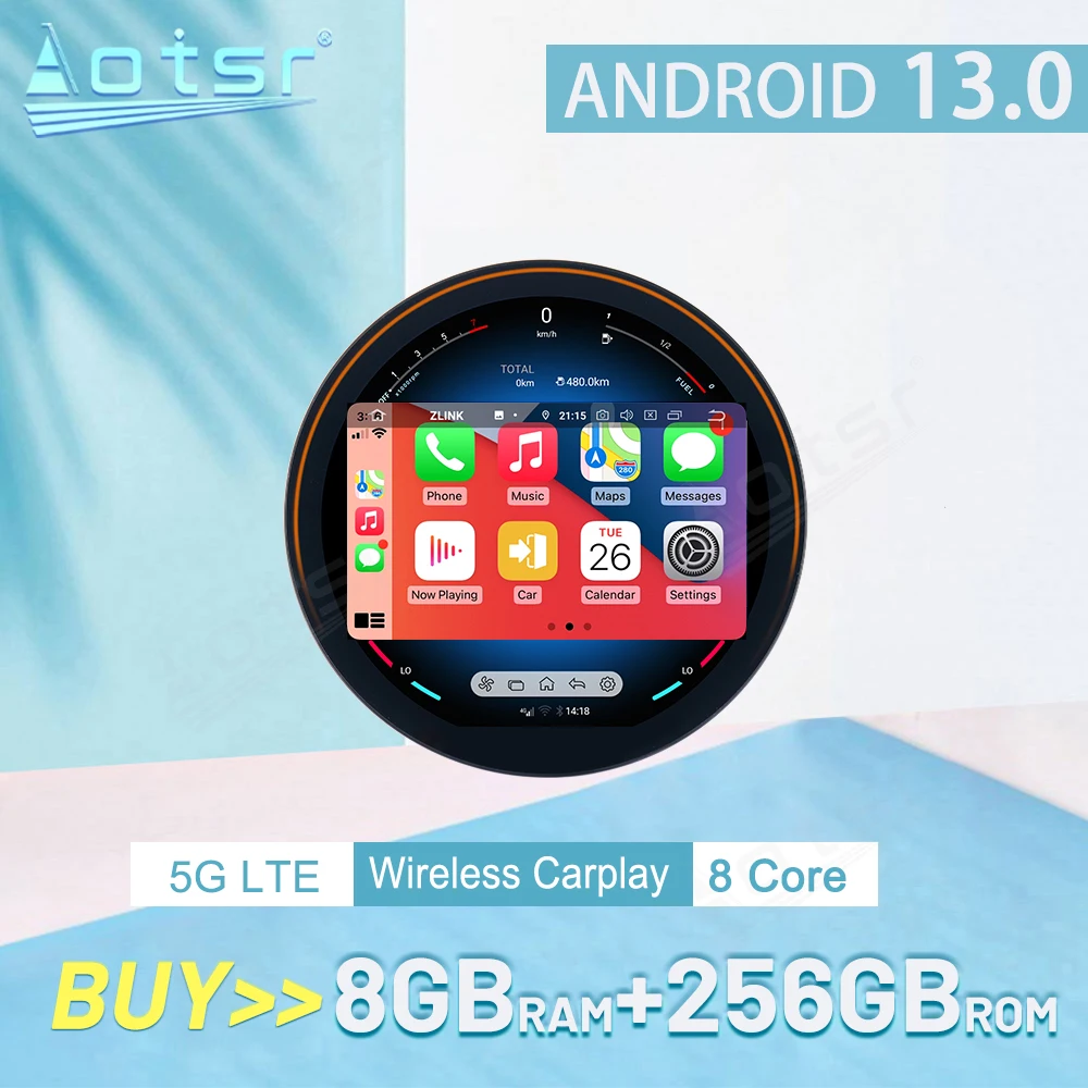 Чип Qualcomm 11,8 дюйма Android 13 для Mini Countryman F60 2017-2023, автомобильный радиоприемник, GPS-навигация, CarPlay HD-экран, мультимедийный плеер
Чип Qualcomm 11,8 дюйма Android 13 для Mini Countryman F60 2017-2023, автомобильный радиоприемник, GPS-навигация, CarPlay HD-экран, мультимедийный плеер