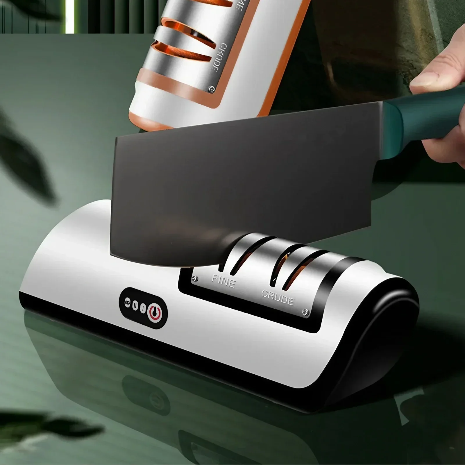 D5 Electric Knife Sharpener Quick Sharpening edc Tool Rechargeable Non Slip Pad Portable Kitchen Accessories Blade Sharpener
D5 Electric Knife Sharpener Quick Sharpening edc Tool Rechargeable Non Slip Pad Portable Kitchen Accessories Blade Sharpener