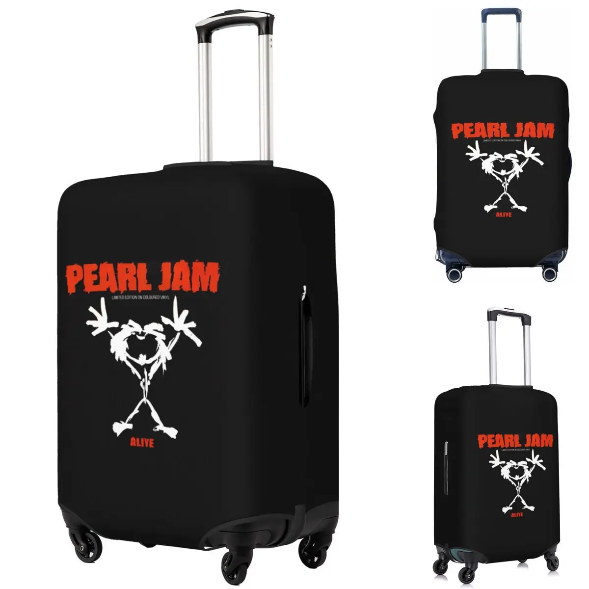 Alive Pearls Jam Suitcase Cover Protection Elastic Trip Luggage Protector Covers for 18-32 Inch
Alive Pearls Jam Suitcase Cover Protection Elastic Trip Luggage Protector Covers for 18-32 Inch