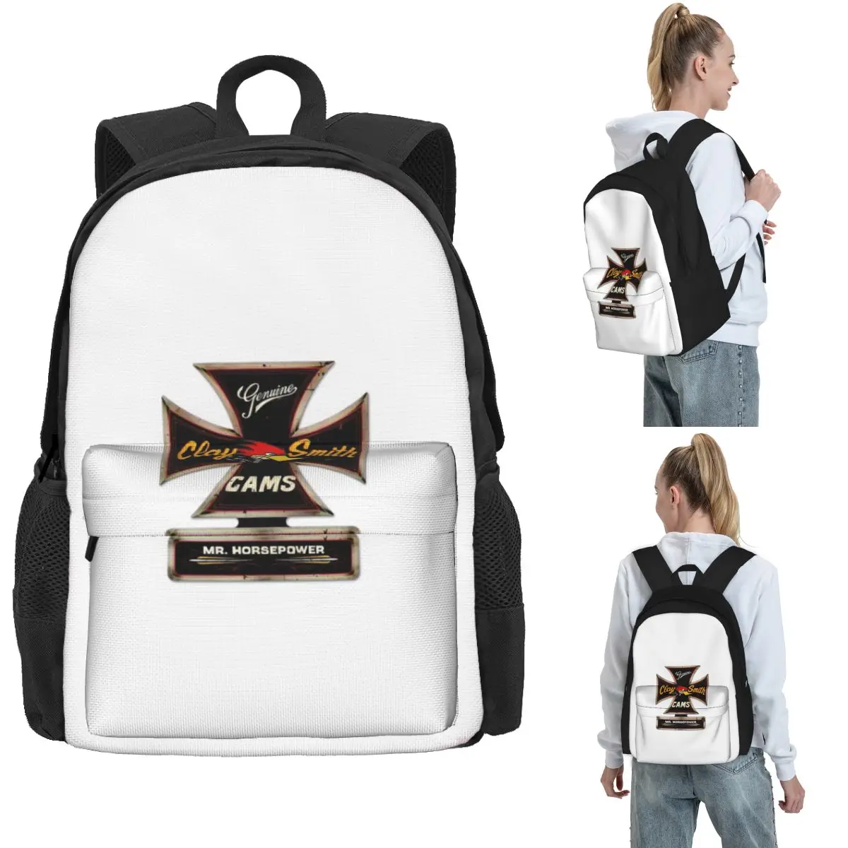 Made In The USA Street Mr.Horsepower Clay Smith Cams Backpack Hot Sale Daypack Large Capacity Kids BookBag for Men Women
Made In The USA Street Mr.Horsepower Clay Smith Cams Backpack Hot Sale Daypack Large Capacity Kids BookBag for Men Women