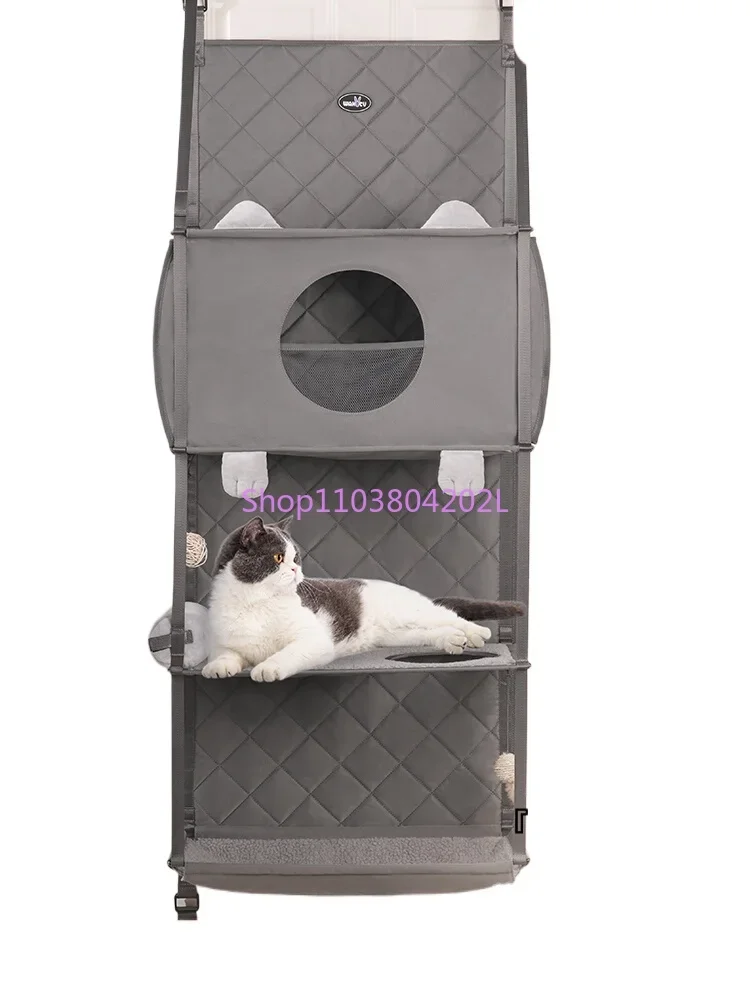 Wakytu UK Hanging Door Climber Nest Muppet Large House Foldable Nest Multi-layer Internet Celebrity Cat Tree Toy
Wakytu UK Hanging Door Climber Nest Muppet Large House Foldable Nest Multi-layer Internet Celebrity Cat Tree Toy