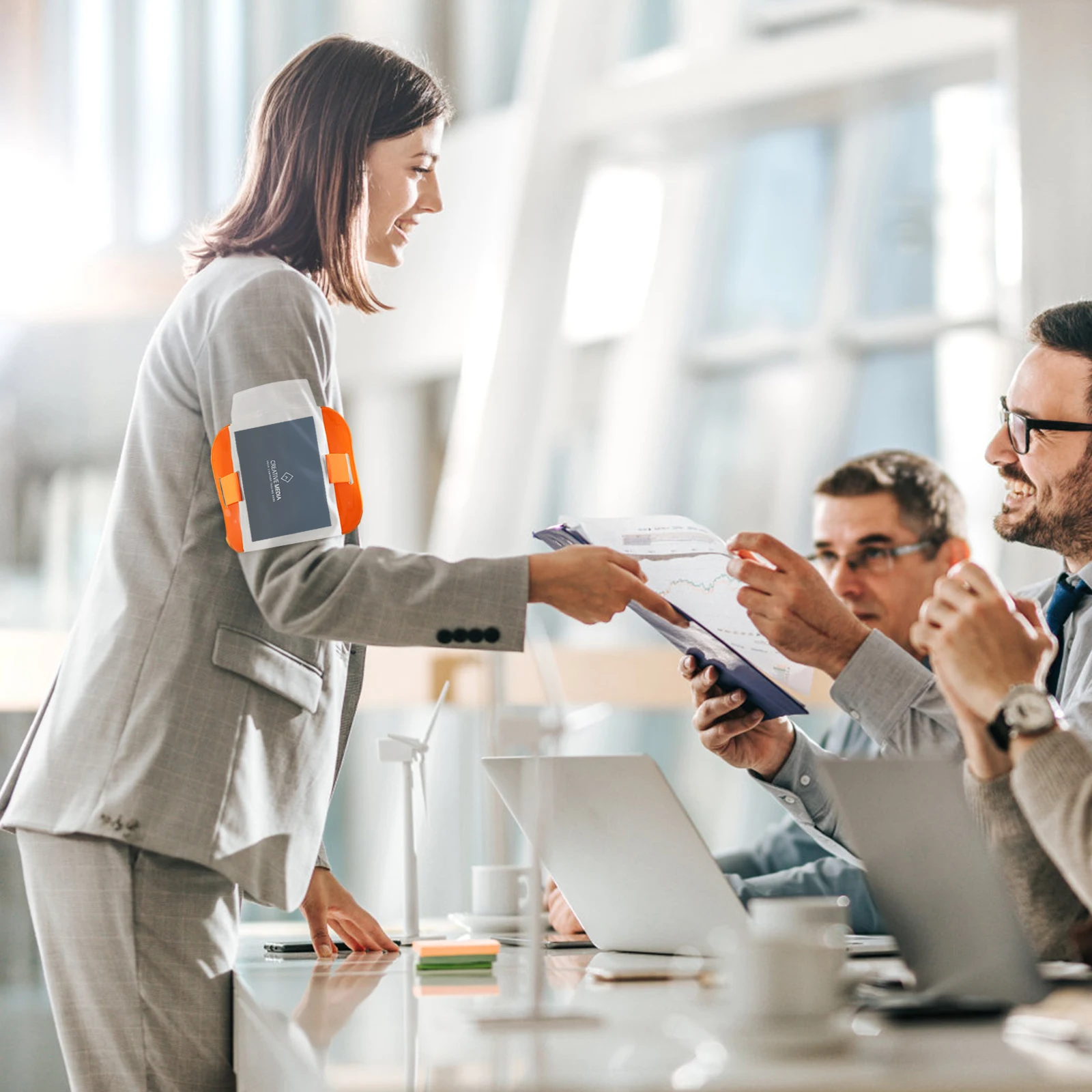 2 Pcs ID Card Armband Holder Badge Sleeve Elasticity Sleeves Nylon Badges Travel 
2 Pcs ID Card Armband Holder Badge Sleeve Elasticity Sleeves Nylon Badges Travel