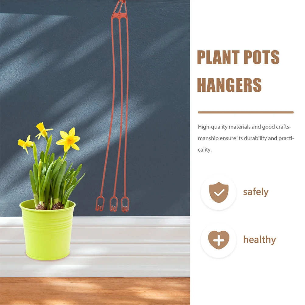 30pcs Red EJ370 Plastic Flowerpot Hooks Durable Hanging Garden Accessories Planter Hook for Small Plants Succulents
30pcs Red EJ370 Plastic Flowerpot Hooks Durable Hanging Garden Accessories Planter Hook for Small Plants Succulents