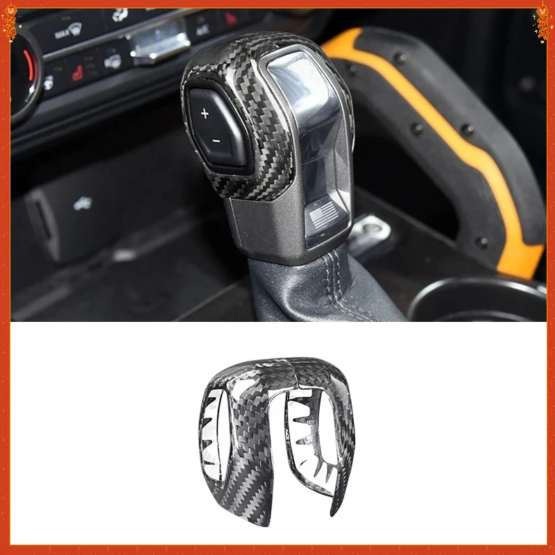 For Ford Bronco Real Dry Carbon Fiber New! Inner Gear Shift Lever Head Knob Cover Trim 21-2023 Interior Modification Accessories
For Ford Bronco Real Dry Carbon Fiber New! Inner Gear Shift Lever Head Knob Cover Trim 21-2023 Interior Modification Accessories