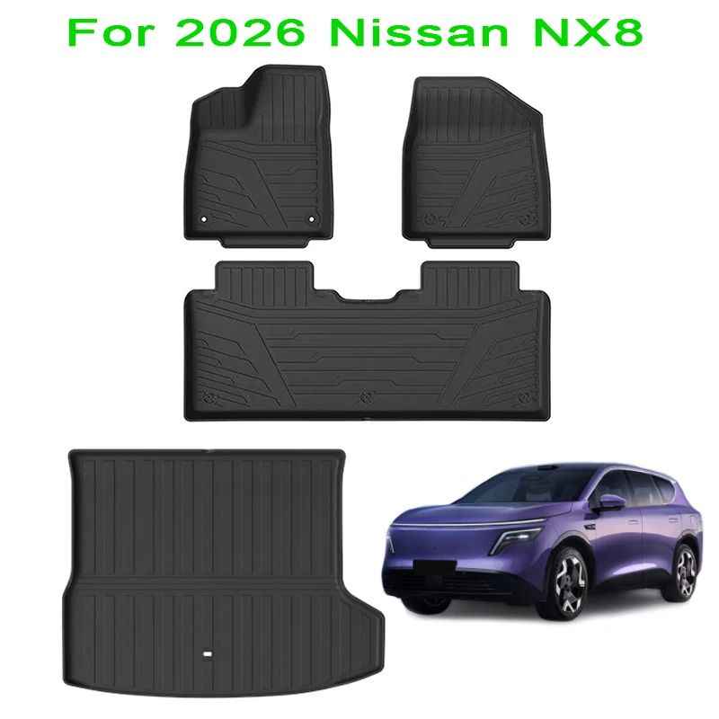 for 2026 Nissan NX8 Car Floor Mats TPE Waterproof Foot Mats Left Hand Drive Floor Liner Black
for 2026 Nissan NX8 Car Floor Mats TPE Waterproof Foot Mats Left Hand Drive Floor Liner Black