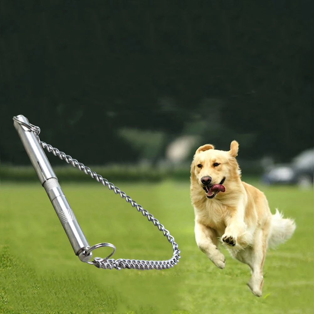 Ultrasonic Dog Whistle Stainless Steel Adjustable Frequency Safe Training Aid Pet Behavior Correction
Ultrasonic Dog Whistle Stainless Steel Adjustable Frequency Safe Training Aid Pet Behavior Correction