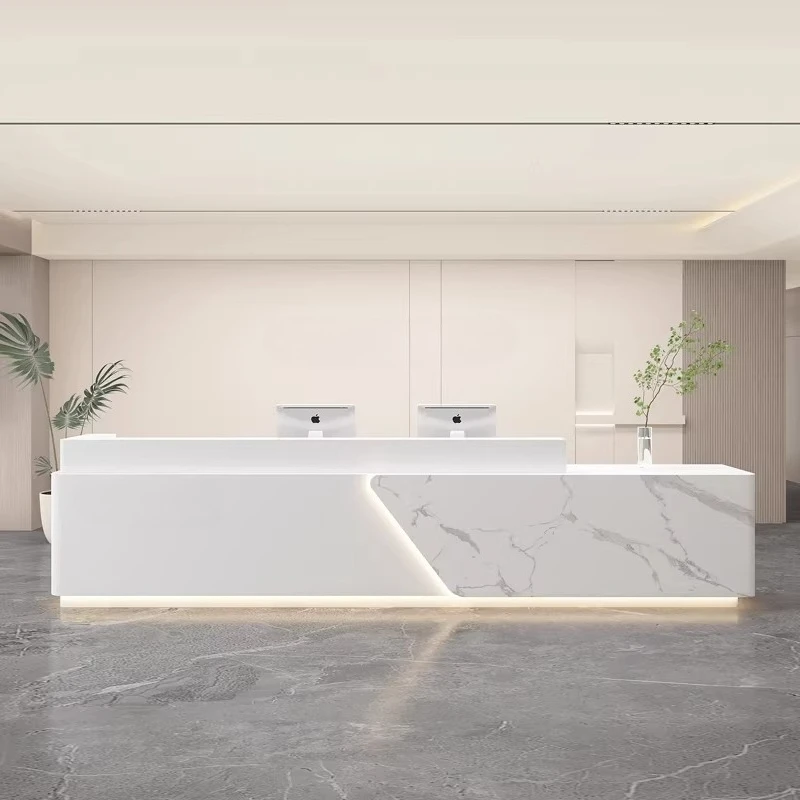 Beauty Salon Reception Desk Clothing Store Modern Business Cashier Reception Desk Infodesk Recepcion Mostrador Office Furniture
Beauty Salon Reception Desk Clothing Store Modern Business Cashier Reception Desk Infodesk Recepcion Mostrador Office Furniture