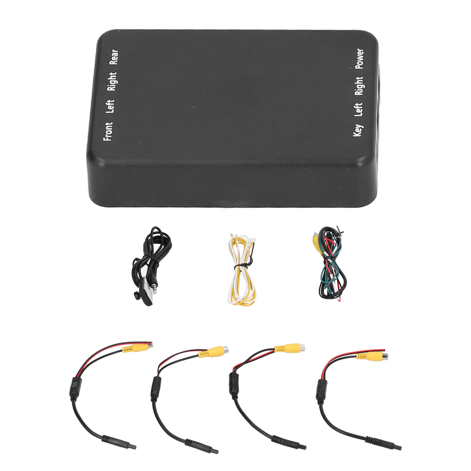 4 Way Car Video Switch 360 Degree Panoramic Rearview Camera Control Box System Universal
4 Way Car Video Switch 360 Degree Panoramic Rearview Camera Control Box System Universal