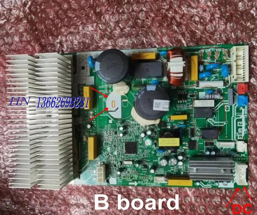 New Midea motherboard US-KFR-35W/BP3N1-(115V+RX62T+41560) 17122000019195
New Midea motherboard US-KFR-35W/BP3N1-(115V+RX62T+41560) 17122000019195