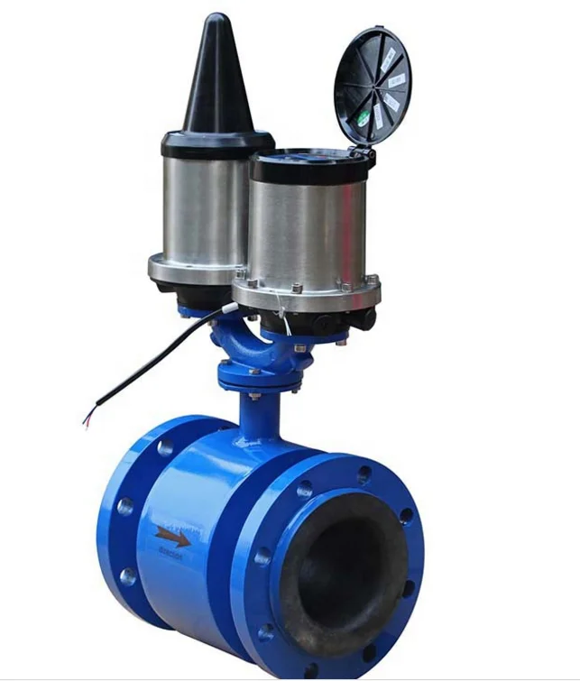 Double Heads Waterproof Electromagnetic Flow Meter IP68 Submersible
Double Heads Waterproof Electromagnetic Flow Meter IP68 Submersible