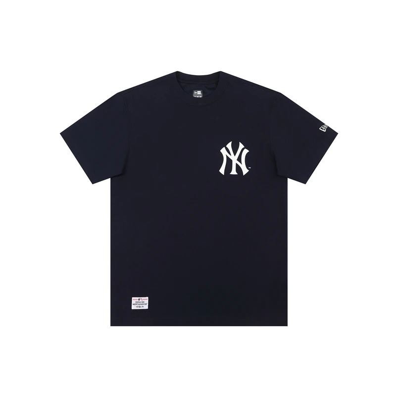 New Era Mlb Series New York Yankees Logo Printed Round Neck Pullover Cashew Flower Sports Short-Sleeved T-Shirt for Men and Women 
New Era Mlb Series New York Yankees Logo Printed Round Neck Pullover Cashew Flower Sports Short-Sleeved T-Shirt for Men and Women