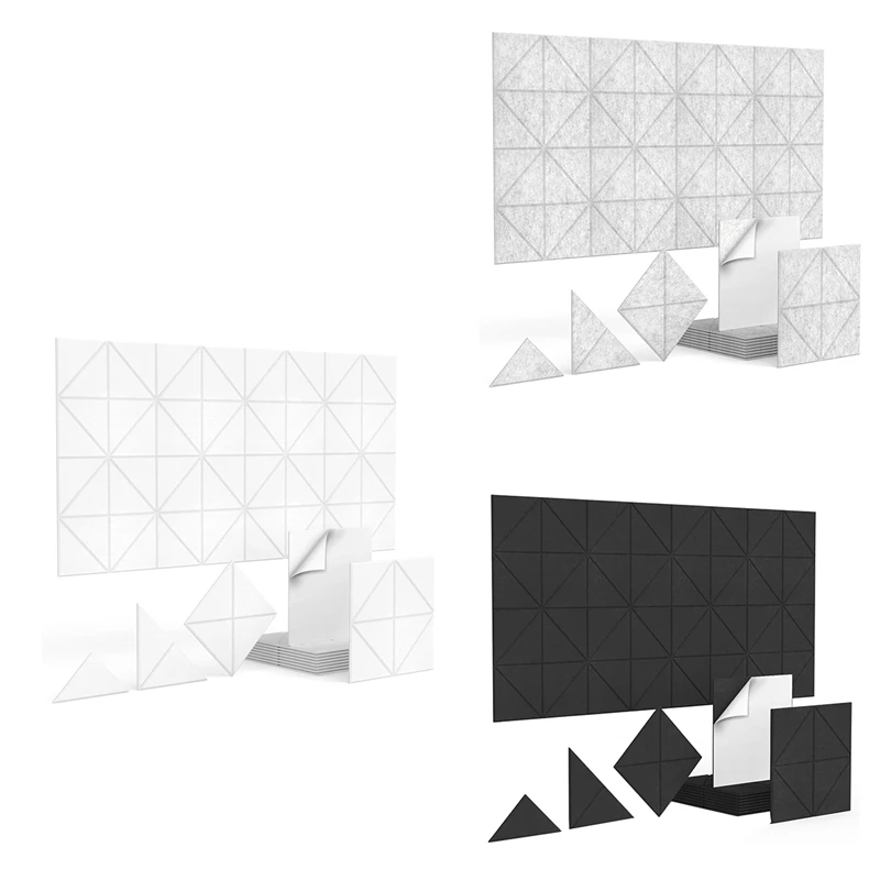 12 шт. самоклеящиеся акустические панели, 12X12X0,4 дюйма, звукоизоляционные настенные панели для дома, студии звукозаписи, офиса, белые, простая установка
12 шт. самоклеящиеся акустические панели, 12X12X0,4 дюйма, звукоизоляционные настенные панели для дома, студии звукозаписи, офиса, белые, простая установка