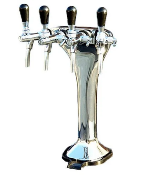 GHO Cobra Type Beer Tower Plated 4-way Dispensing Draft Beer Tower
GHO Cobra Type Beer Tower Plated 4-way Dispensing Draft Beer Tower
