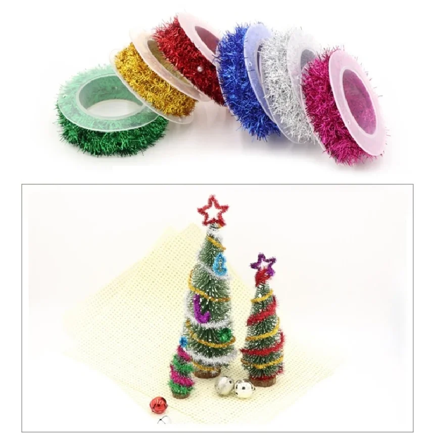 Christmas Tinsel 4.92ft Long Glitter Tinsel Wire for Christmas Tree Decorations Gift Wrapping
Christmas Tinsel 4.92ft Long Glitter Tinsel Wire for Christmas Tree Decorations Gift Wrapping