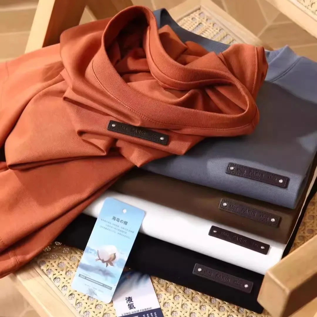 Italian Luxury Silk Comfort round Ne ort Sve T-irt Island Cotton Men Women Summer Versatile Tagkita Stand Fit You...
Italian Luxury Silk Comfort round Ne ort Sve T-irt Island Cotton Men Women Summer Versatile Tagkita Stand Fit You...