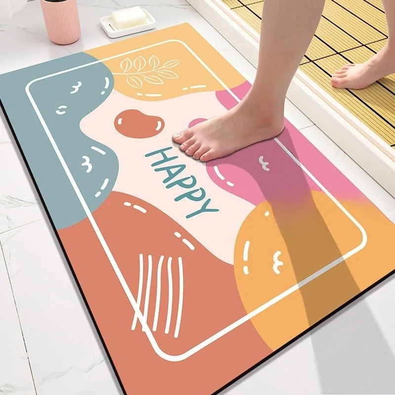 Water Absorbent Bathroom Entrance Soft Silicon Dendroid Mat Anti Slip Floor Rug for Washroom Toilet Modern Home Decor Carpet
Water Absorbent Bathroom Entrance Soft Silicon Dendroid Mat Anti Slip Floor Rug for Washroom Toilet Modern Home Decor Carpet