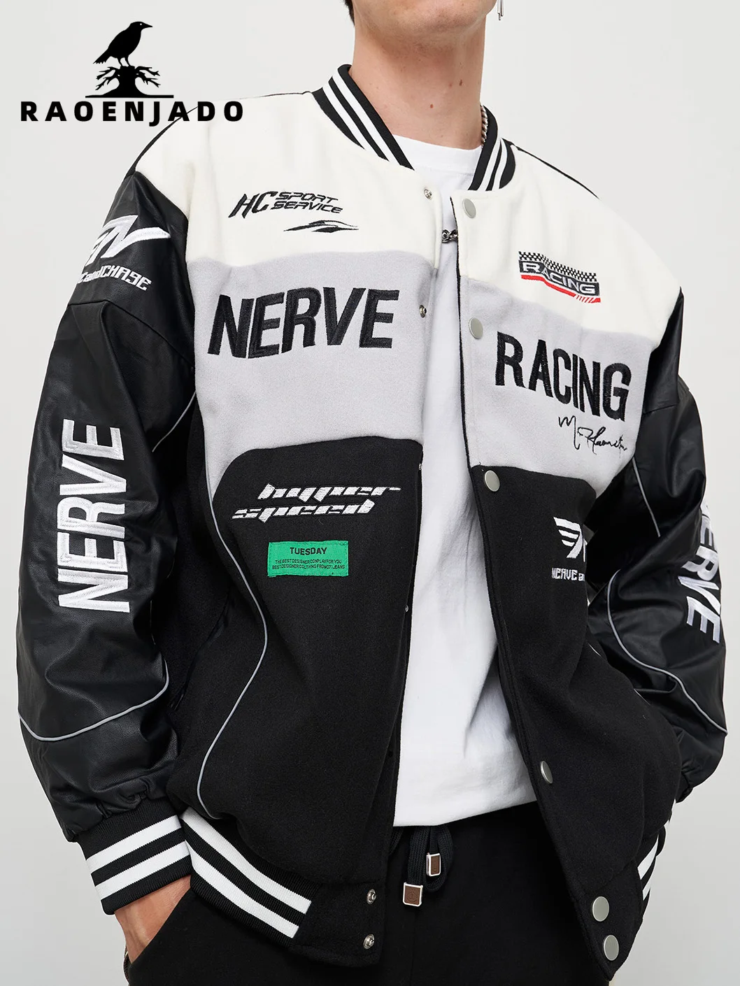 Мужская куртка-бомбер из искусственной кожи для мотоциклистов, весенне-осенняя, свободного кроя, повседневная, ветрозащитная, с принтом-надписью, верхняя одежда
Мужская куртка-бомбер из искусственной кожи для мотоциклистов, весенне-осенняя, свободного кроя, повседневная, ветрозащитная, с принтом-надписью, верхняя одежда