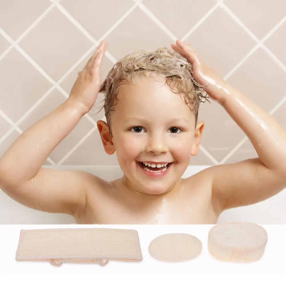 2Sets Body Cleaning Loofah Scrubber Beige Exfoliating Bath Towels Back Neck Shoulder Skin Care Tool Reusable Shower Rubbing
2Sets Body Cleaning Loofah Scrubber Beige Exfoliating Bath Towels Back Neck Shoulder Skin Care Tool Reusable Shower Rubbing