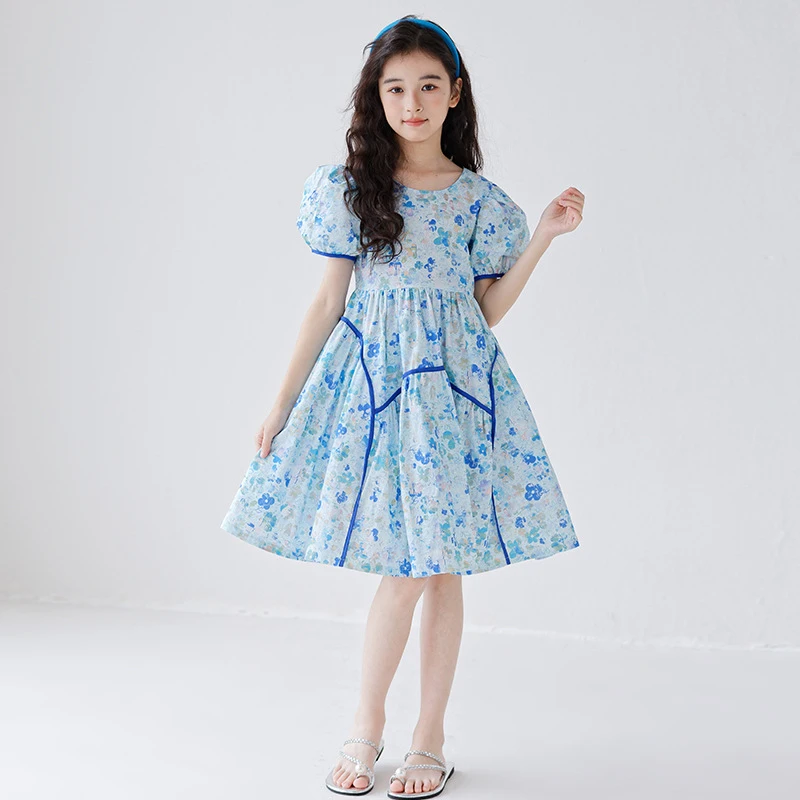 Mother-daughter matching dresses2026Summer Korean style princess dress for older girls, sweet floral dress for girls, suitable f
Mother-daughter matching dresses2026Summer Korean style princess dress for older girls, sweet floral dress for girls, suitable f