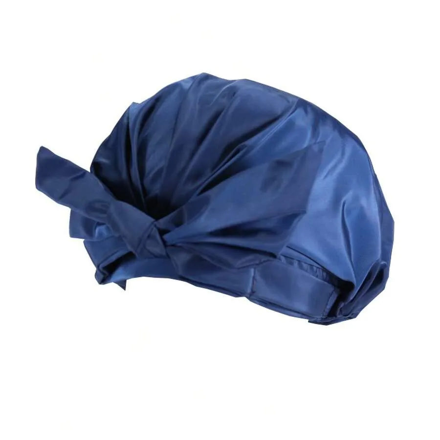 Solid Color Bow Satin Shower Cap, Wrap Cap, Imitation Silk Satin Perm Cap OX0H
Solid Color Bow Satin Shower Cap, Wrap Cap, Imitation Silk Satin Perm Cap OX0H