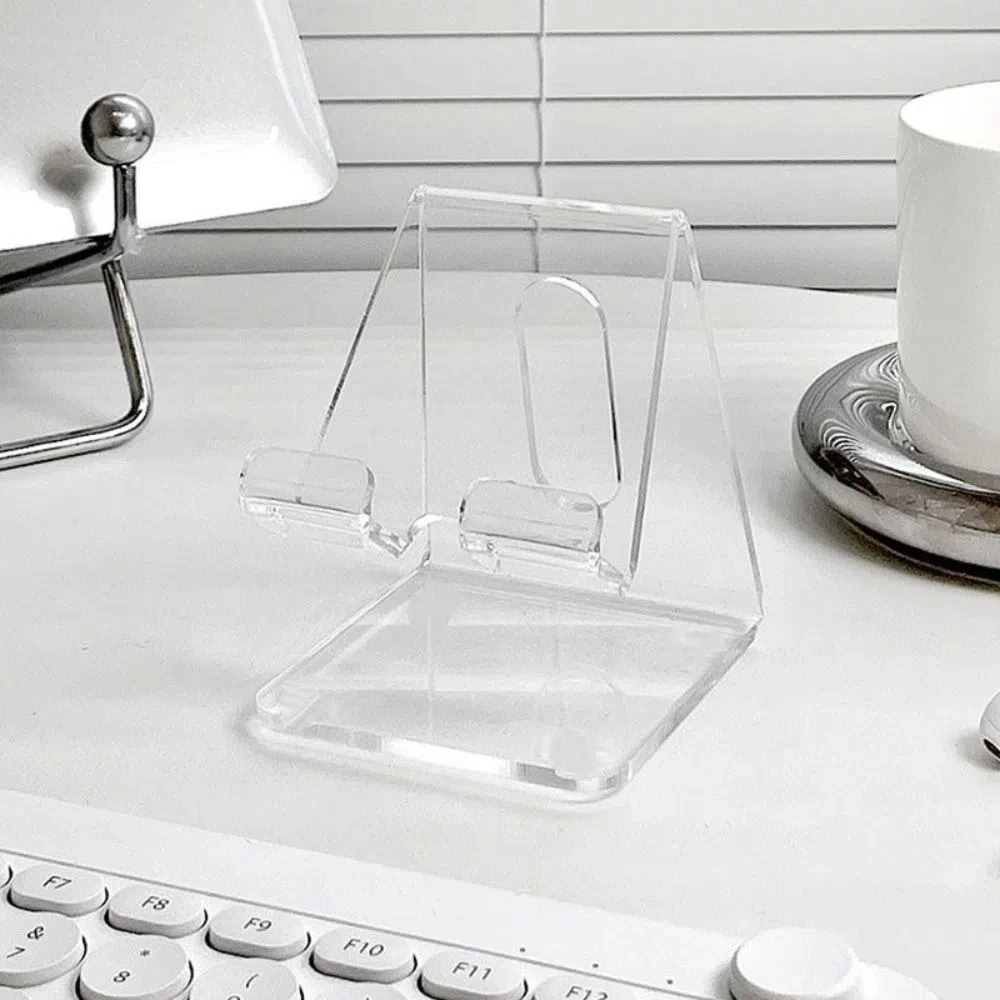 2Pcs Acrylic Cell Phone Holder Ins Style Clear Rack Lazy Phone Stand Minimalist Universal Smartphone Bracket Tablet
2Pcs Acrylic Cell Phone Holder Ins Style Clear Rack Lazy Phone Stand Minimalist Universal Smartphone Bracket Tablet