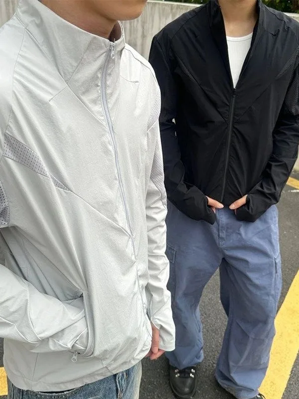 Light Grey Breathable Ice Silk Hat Men's Summer Sun Protection Outdoor Soft Jacket Loose Fit Long Sleeve Zipper Closure
Light Grey Breathable Ice Silk Hat Men's Summer Sun Protection Outdoor Soft Jacket Loose Fit Long Sleeve Zipper Closure