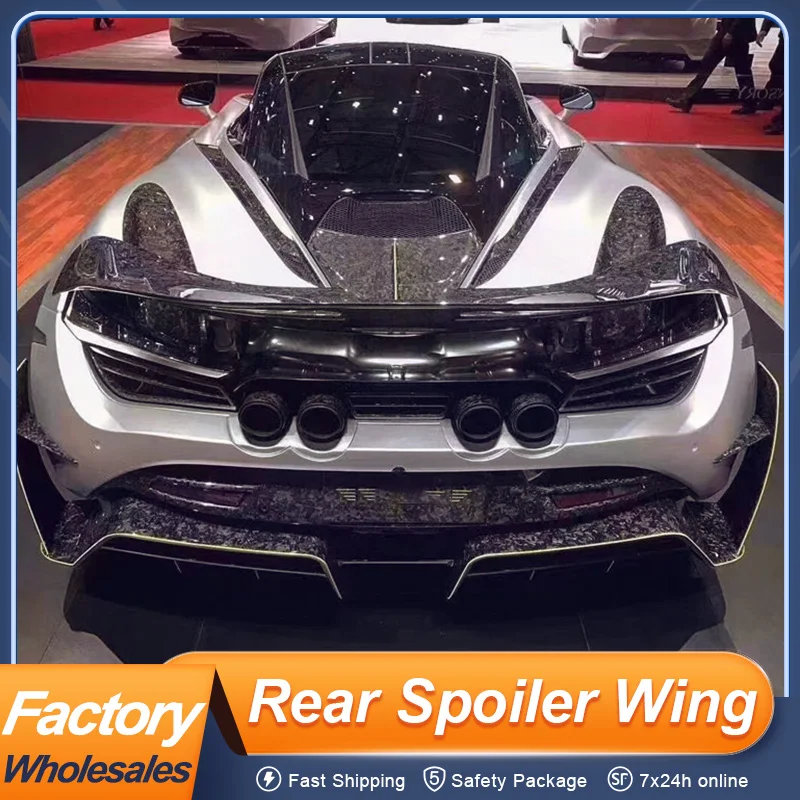 Для McLaren 720 720S: Задний спойлер-крыло на крышку багажника из карбона, внешний тюнинг, спортивные декоративные аксессуары
Для McLaren 720 720S: Задний спойлер-крыло на крышку багажника из карбона, внешний тюнинг, спортивные декоративные аксессуары