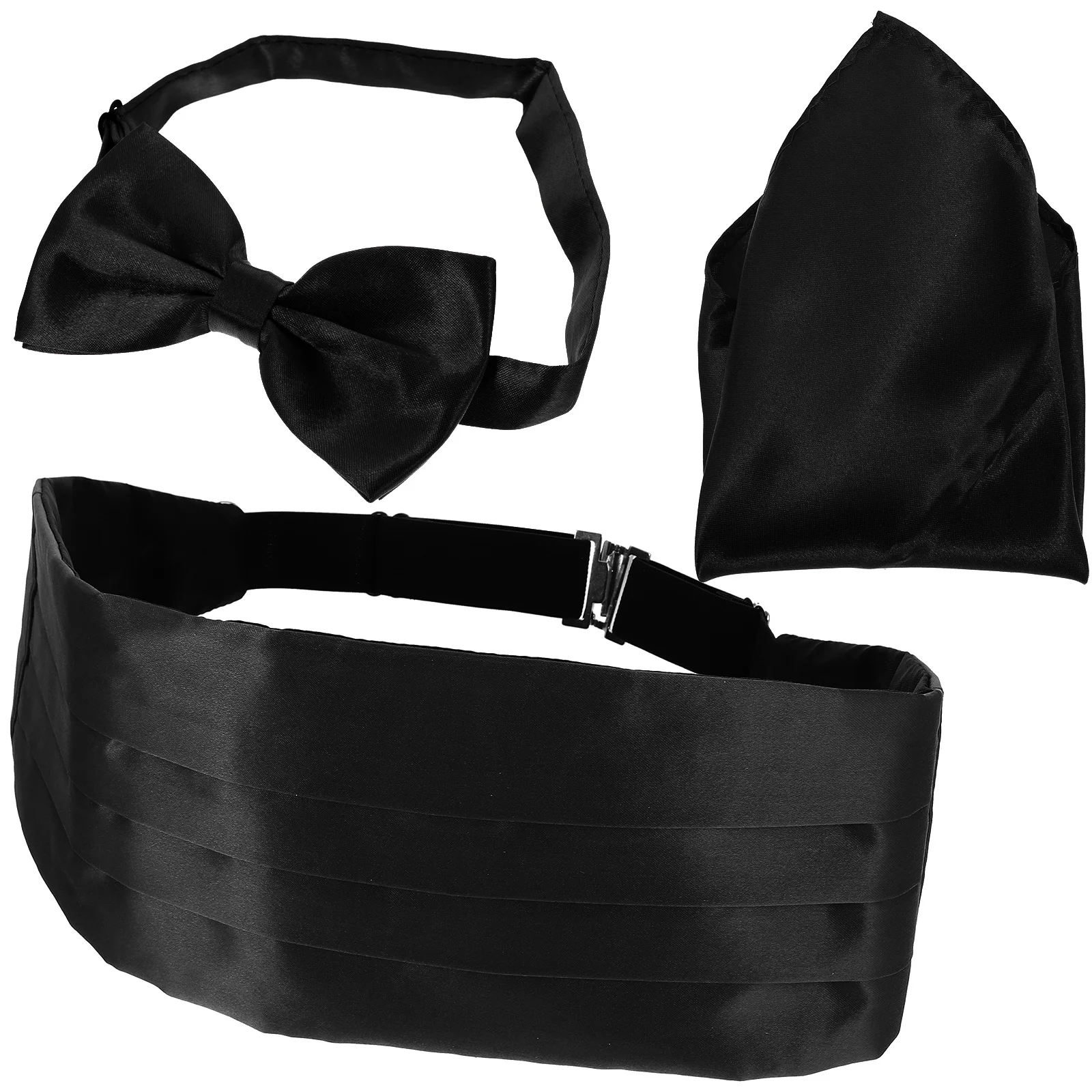1 set 1 Set Men'S Cummerbund Bow Tie Set Handkerchief Wedding Party Formal Wear Accessories Tuxedo Costume Kit Banquet Church 
1 set 1 Set Men'S Cummerbund Bow Tie Set Handkerchief Wedding Party Formal Wear Accessories Tuxedo Costume Kit Banquet Church