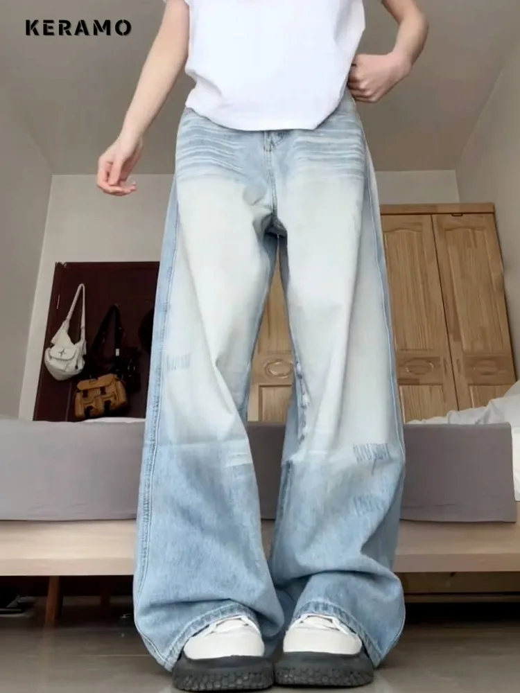 Normcore Y2K Мешковатые джинсовые брюки 2000-х годов, винтажные повседневные минималистичные брюки, светло-голубые джинсы с высокой талией в стиле гранж-стрит, ретро
Normcore Y2K Мешковатые джинсовые брюки 2000-х годов, винтажные повседневные минималистичные брюки, светло-голубые джинсы с высокой талией в стиле гранж-стрит, ретро