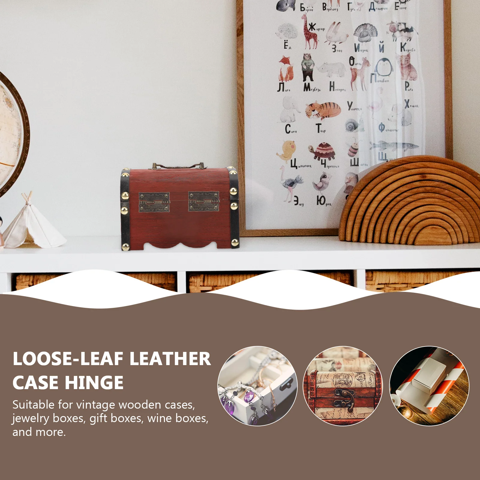 Zinc Alloy Hinges for Wooden Small Size Beautiful Retro Cabinet Doors Casement Brown Window
Zinc Alloy Hinges for Wooden Small Size Beautiful Retro Cabinet Doors Casement Brown Window
