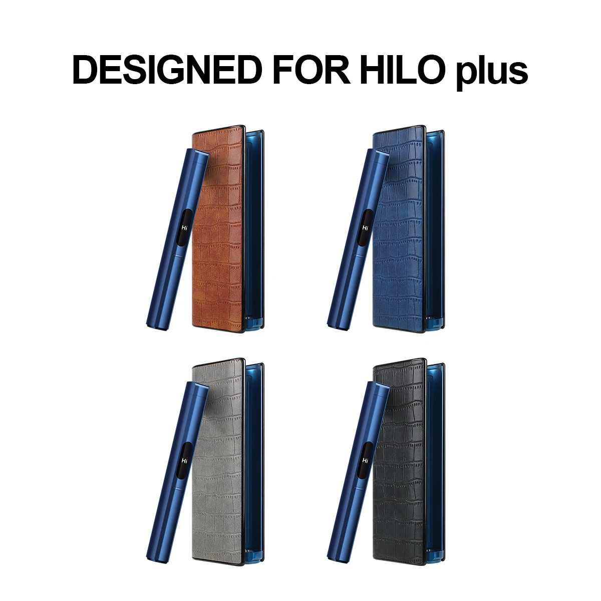 PU leather protective case suitable for HILO plus, fashionable and trendy, protecting the electronic cigarette accessories.
PU leather protective case suitable for HILO plus, fashionable and trendy, protecting the electronic cigarette accessories.